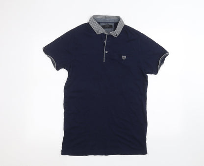 awc85 Mens Blue    Polo Size M