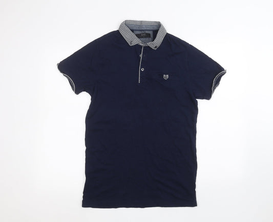 awc85 Mens Blue    Polo Size M