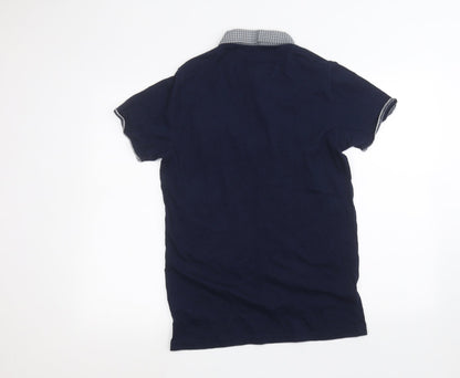 awc85 Mens Blue    Polo Size M
