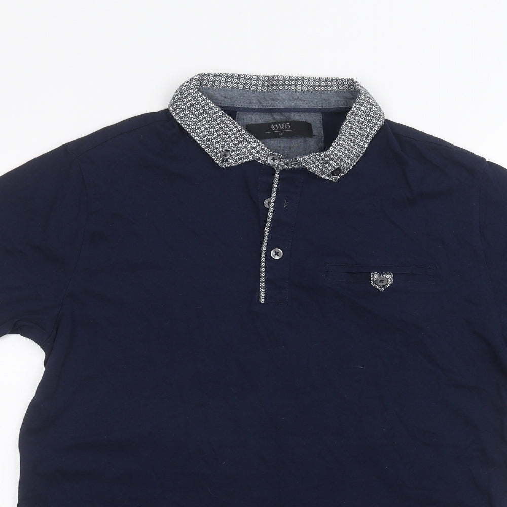 awc85 Mens Blue    Polo Size M