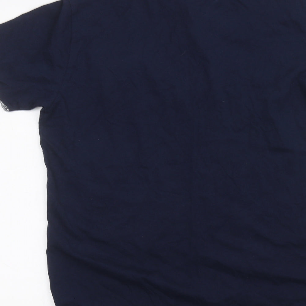 awc85 Mens Blue    Polo Size M