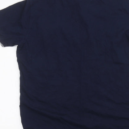 awc85 Mens Blue    Polo Size M