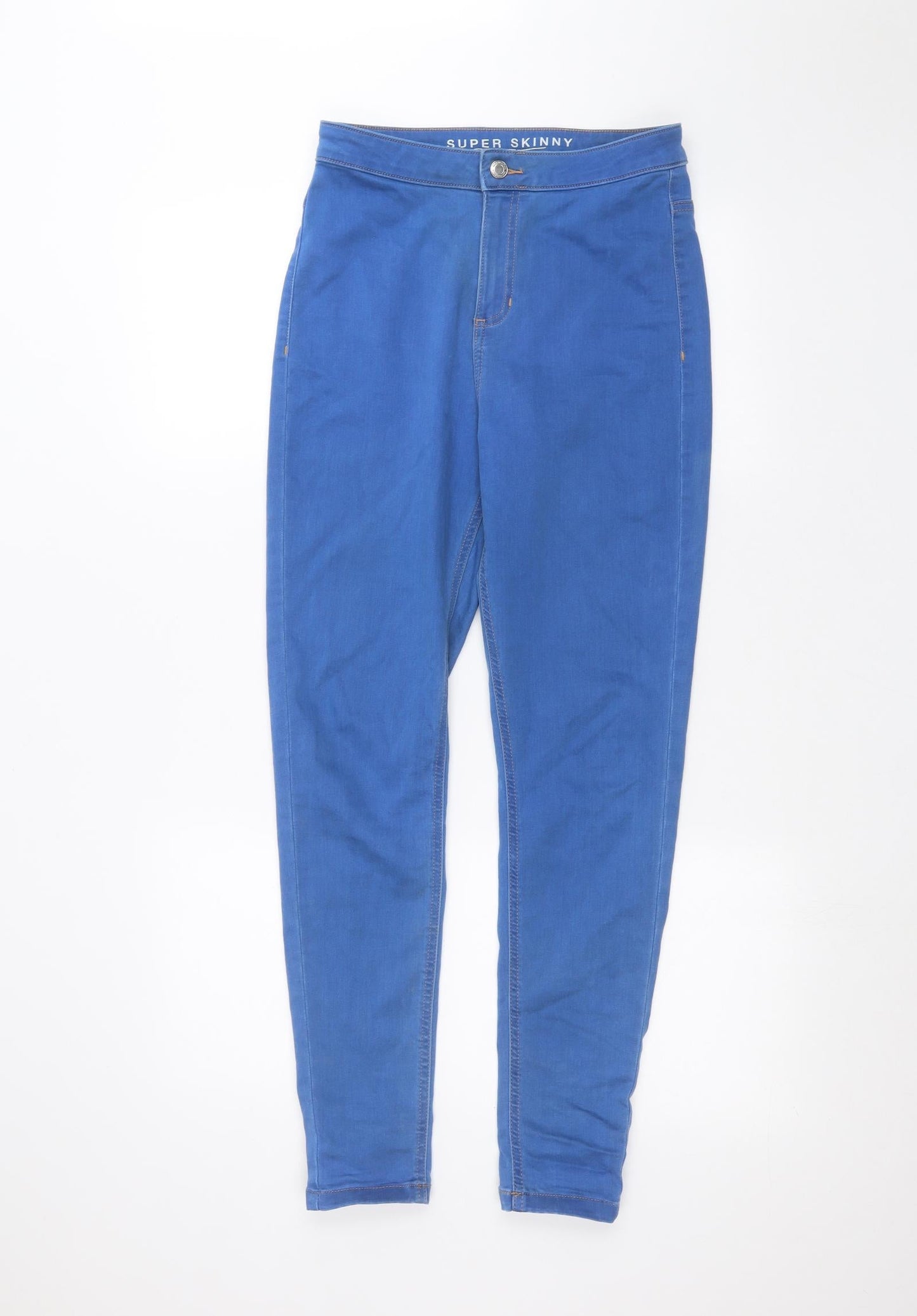 Womens UK Size 10 Marks and Spencer Regular Fit Skinny Blue Jeans
