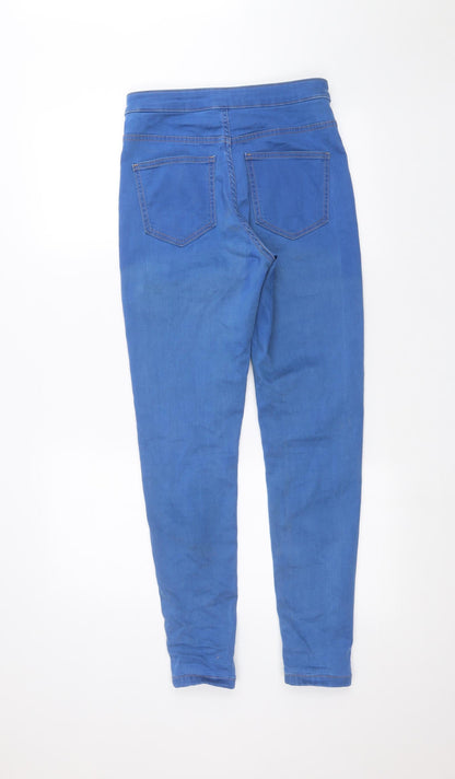 Womens UK Size 10 Marks and Spencer Regular Fit Skinny Blue Jeans