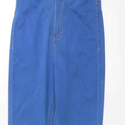 Womens UK Size 10 Marks and Spencer Regular Fit Skinny Blue Jeans