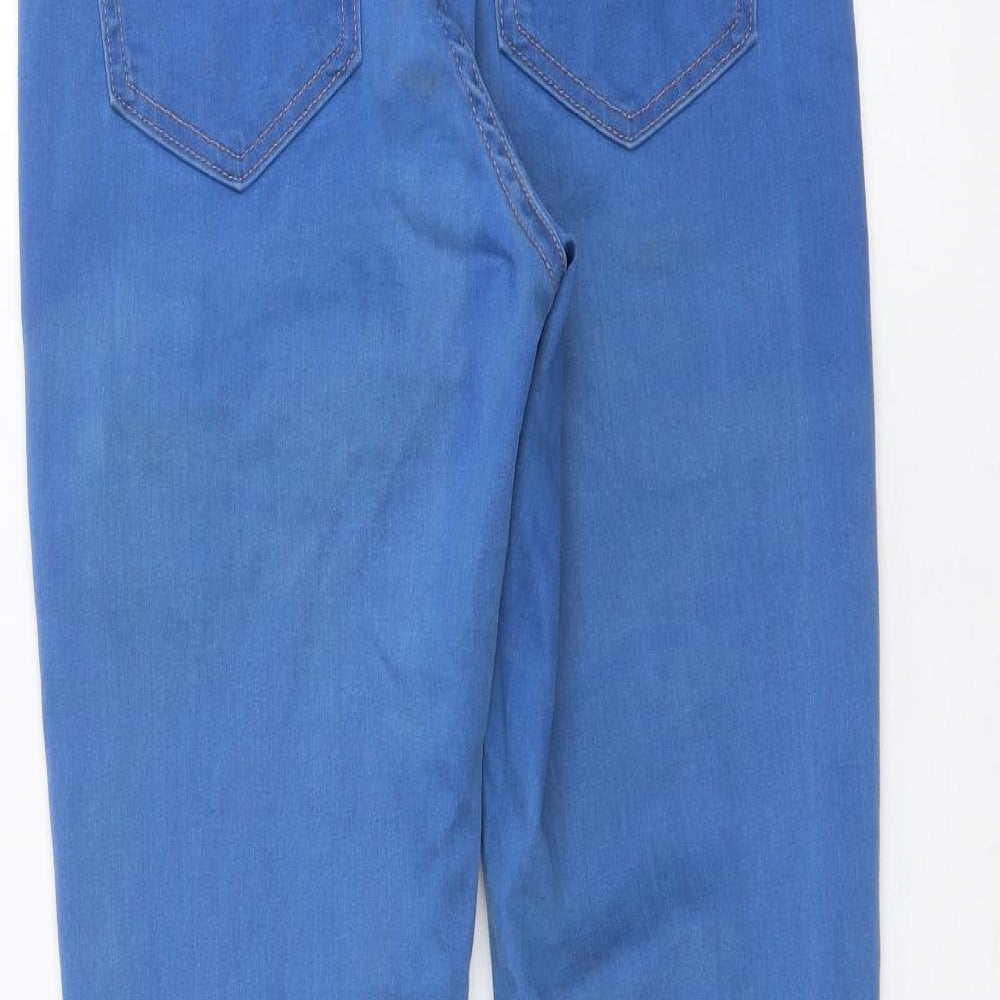 Womens UK Size 10 Marks and Spencer Regular Fit Skinny Blue Jeans