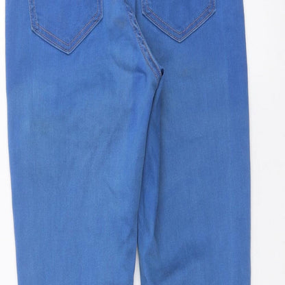 Womens UK Size 10 Marks and Spencer Regular Fit Skinny Blue Jeans