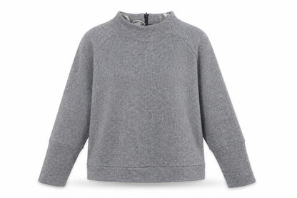 Womens UK Size M Jaqueline de Yong Grey Pullover Jumper