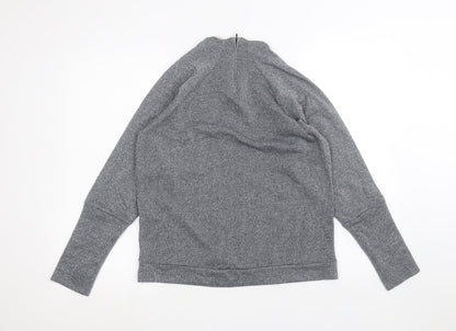 Womens UK Size M Jaqueline de Yong Grey Pullover Jumper