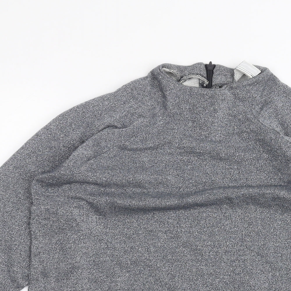 Womens UK Size M Jaqueline de Yong Grey Pullover Jumper