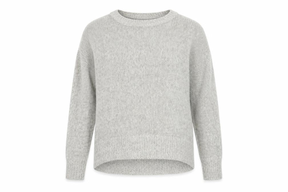 Womens UK Size M New Look Grey Pullover Jumper