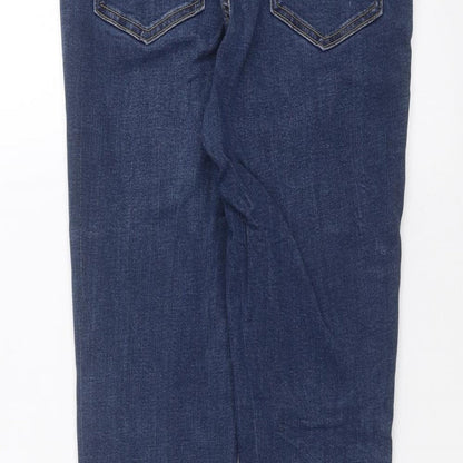 Denim & Co. Womens Blue   Skinny Jeans Size 14 L30 in