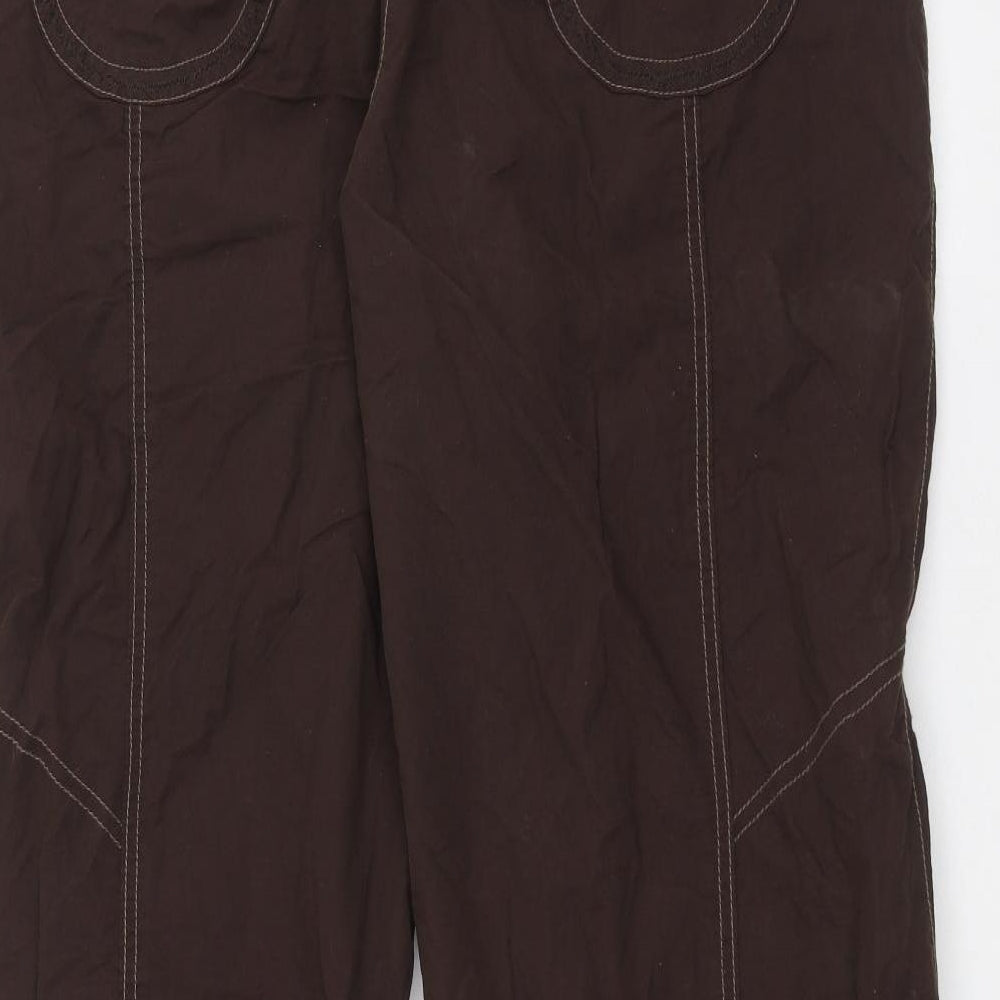 Womens UK Size 20 NEXT Regular Fit  Brown Trousers