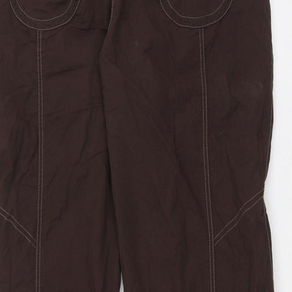 Womens UK Size 20 NEXT Regular Fit  Brown Trousers