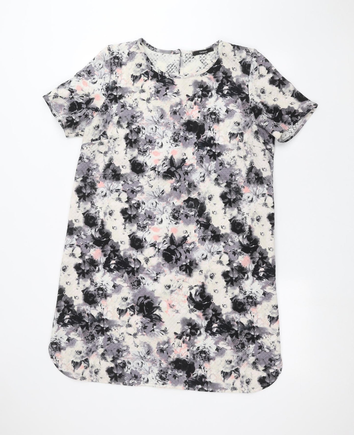 George Womens Blue Floral  Pullover Jumper Size 14