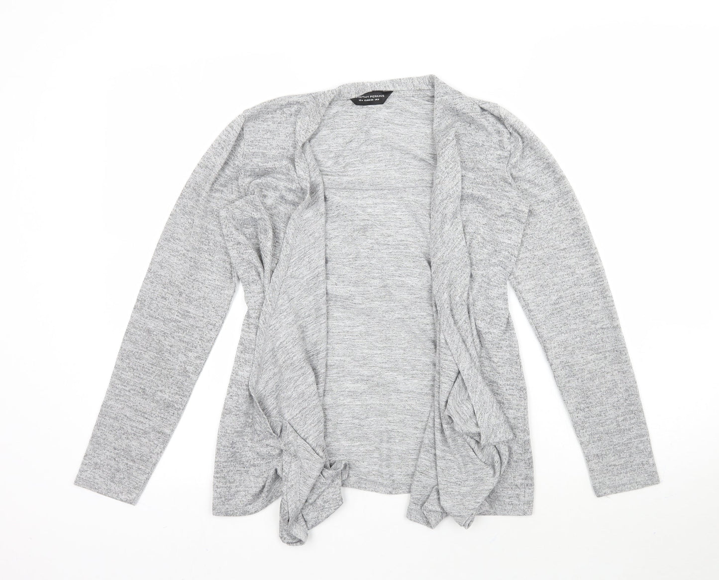 Womens UK Size 8 Dorothy Perkins Grey Cardigan Jumper