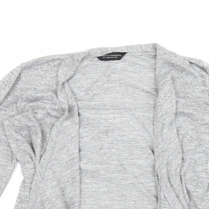 Womens UK Size 8 Dorothy Perkins Grey Cardigan Jumper