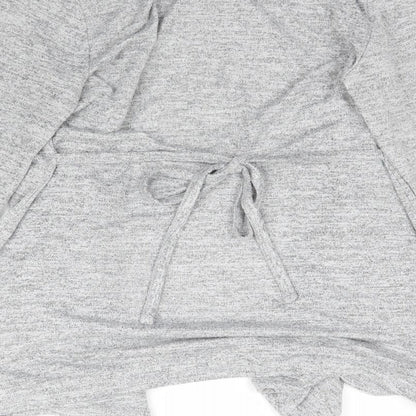 Womens UK Size 8 Dorothy Perkins Grey Cardigan Jumper