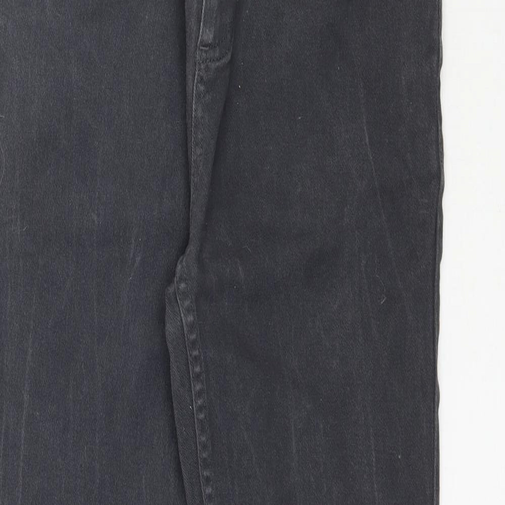 Denim Co. Womens Black  Denim Skinny Jeans Size 30 in L30 in