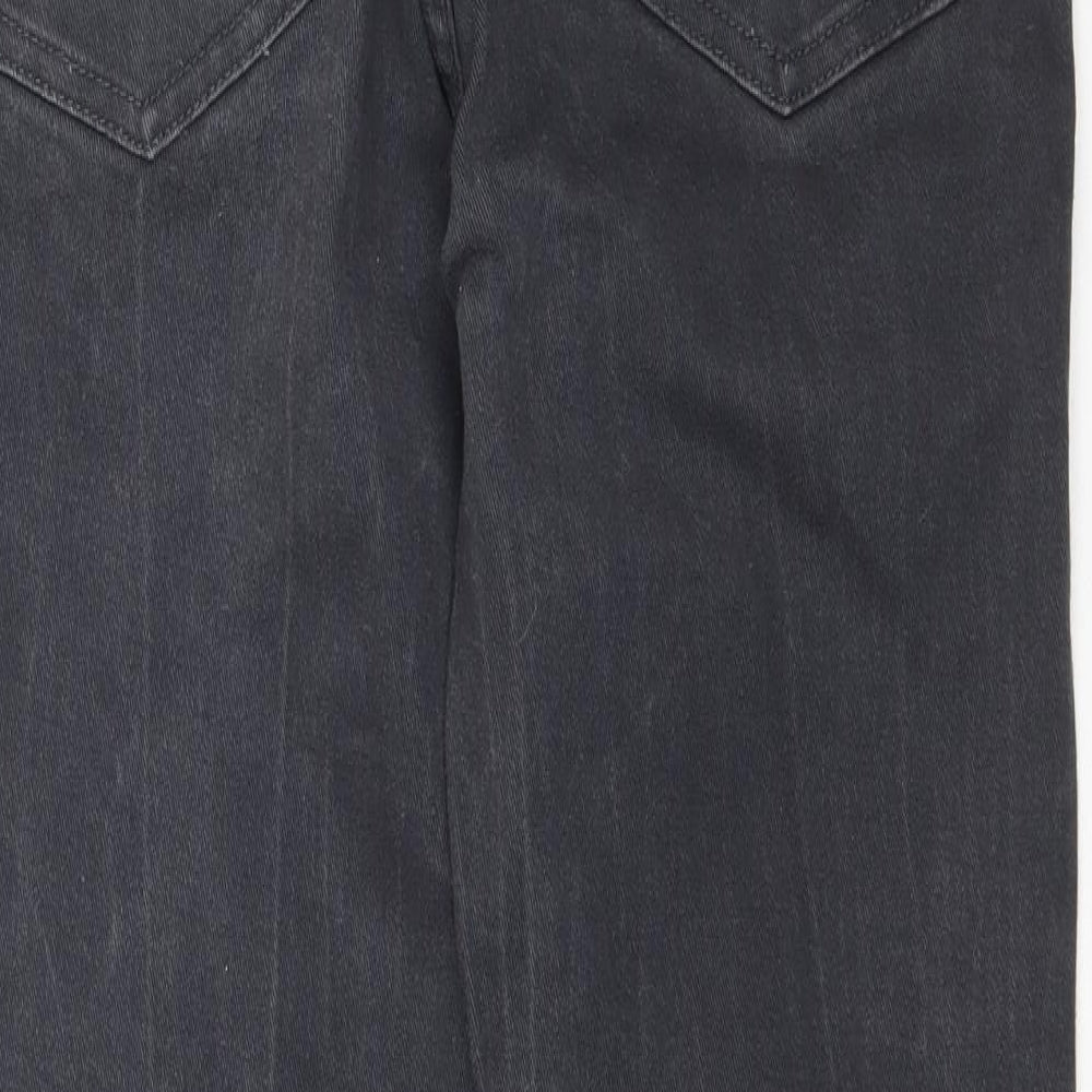 Denim Co. Womens Black  Denim Skinny Jeans Size 30 in L30 in