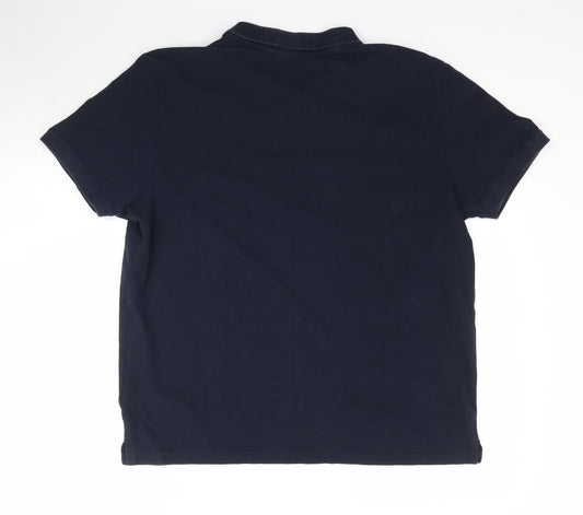Max Mens Blue    Polo Size 2XL