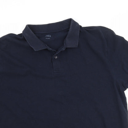 Max Mens Blue    Polo Size 2XL