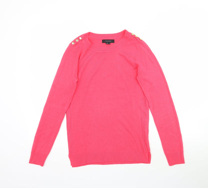 Womens UK Size 4 Atmosphere Pink Pullover Jumper