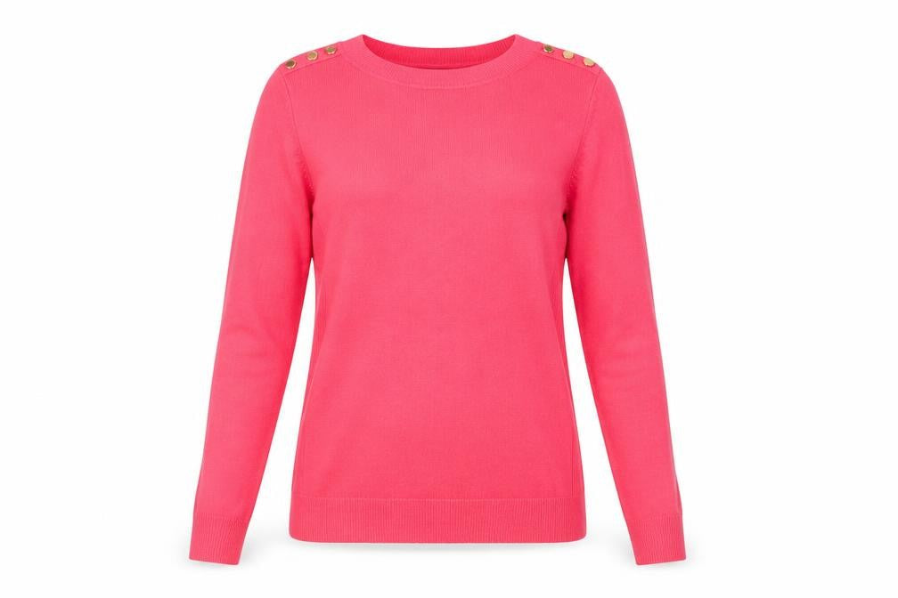 Womens UK Size 4 Atmosphere Pink Pullover Jumper