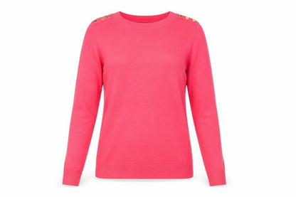 Womens UK Size 4 Atmosphere Pink Pullover Jumper