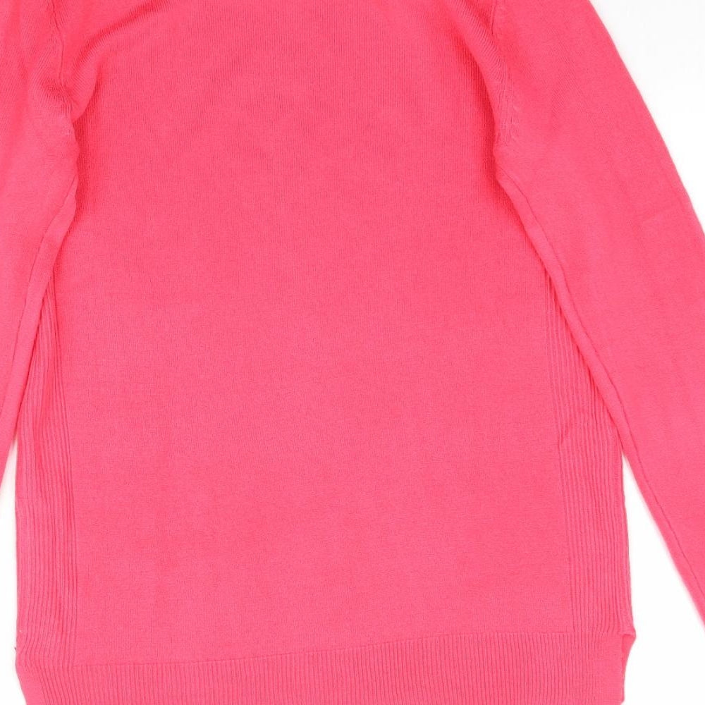 Womens UK Size 4 Atmosphere Pink Pullover Jumper