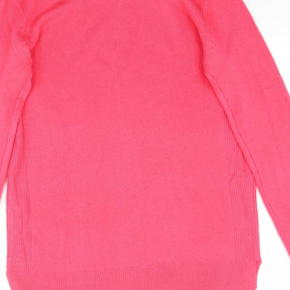 Womens UK Size 4 Atmosphere Pink Pullover Jumper