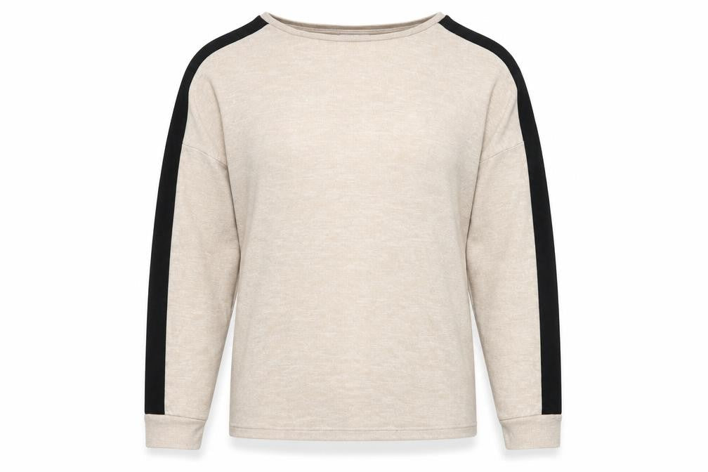 Womens UK Size L Papaya Beige Pullover Jumper