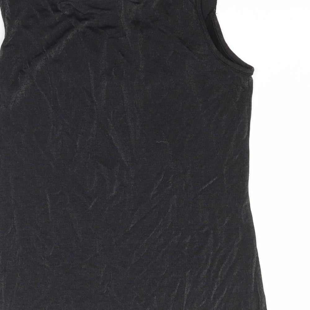 fransa Womens Black   Basic Tank Size L