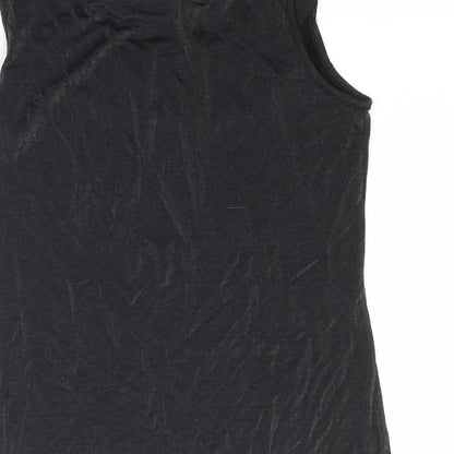 fransa Womens Black   Basic Tank Size L
