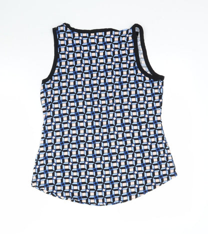 Womens UK Size 14 Dorothy Perkins Multicoloured Basic Tank