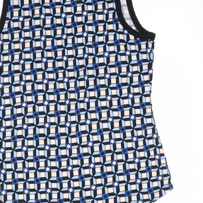 Womens UK Size 14 Dorothy Perkins Multicoloured Basic Tank