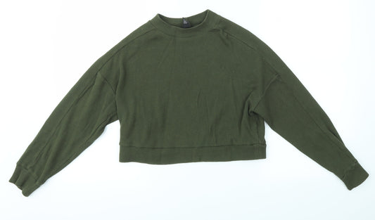 FOREVER 21 Womens Green   Pullover Jumper Size S