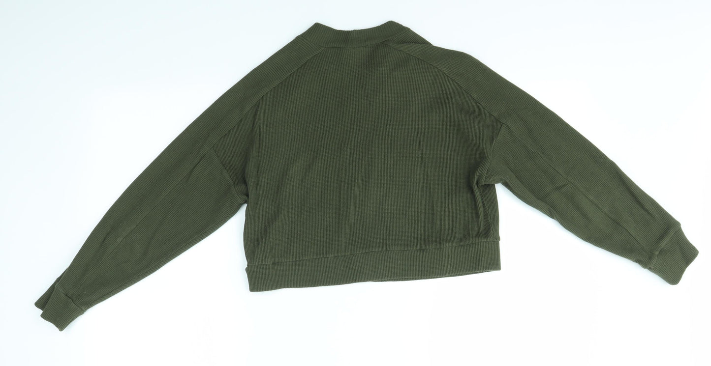 FOREVER 21 Womens Green   Pullover Jumper Size S