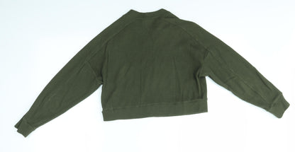 FOREVER 21 Womens Green   Pullover Jumper Size S