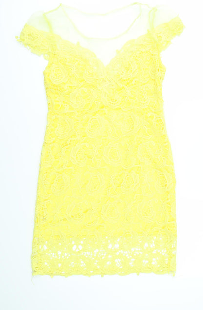 CELIE Womens Yellow   Mini  Size XL