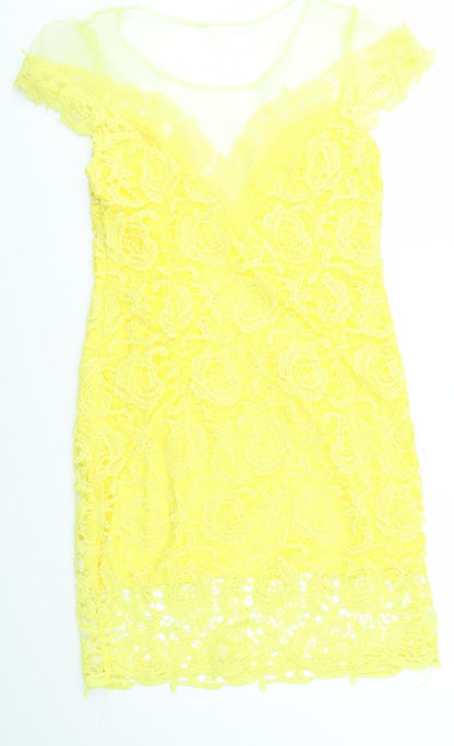 CELIE Womens Yellow   Mini  Size XL