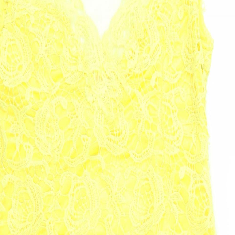 CELIE Womens Yellow   Mini  Size XL