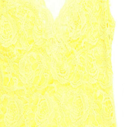 CELIE Womens Yellow   Mini  Size XL