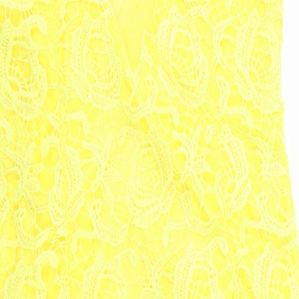 CELIE Womens Yellow   Mini  Size XL
