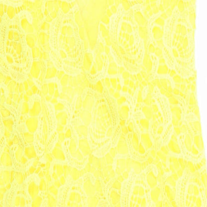 CELIE Womens Yellow   Mini  Size XL