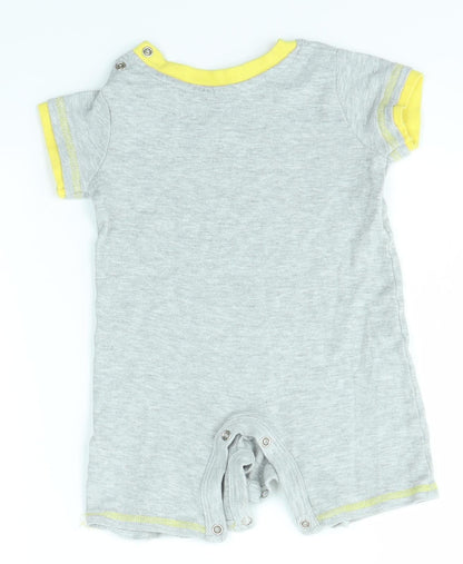 George Baby Grey   Romper One-Piece Size 6-9 Months