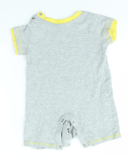 George Baby Grey   Romper One-Piece Size 6-9 Months