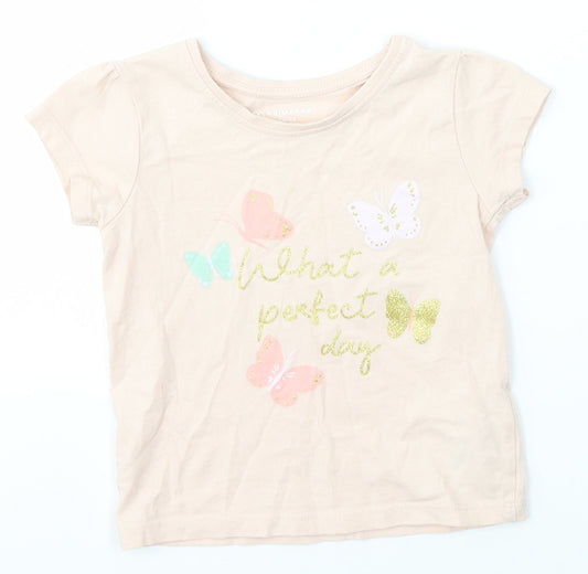 Primark Baby Pink   Basic T-Shirt Size 18-24 Months