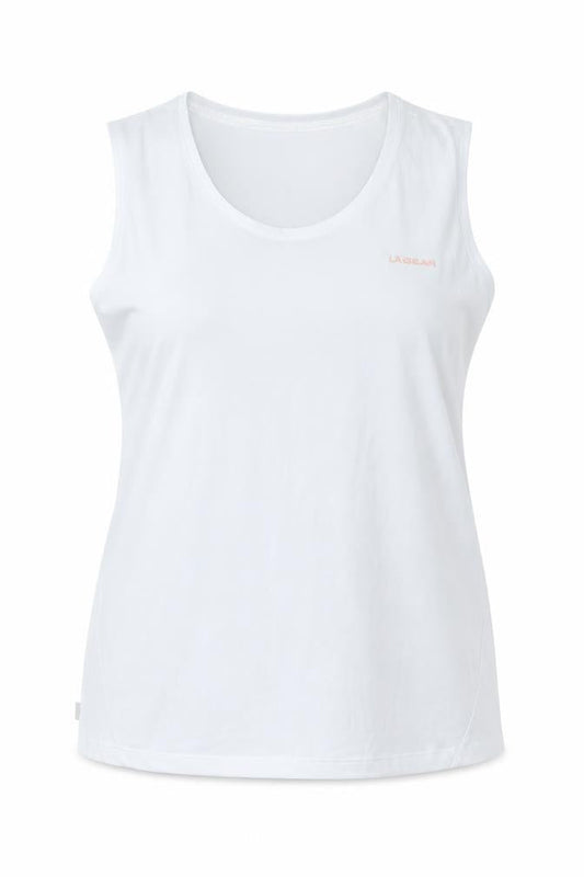 Womens UK Size 20 LA Gear White Basic Tank