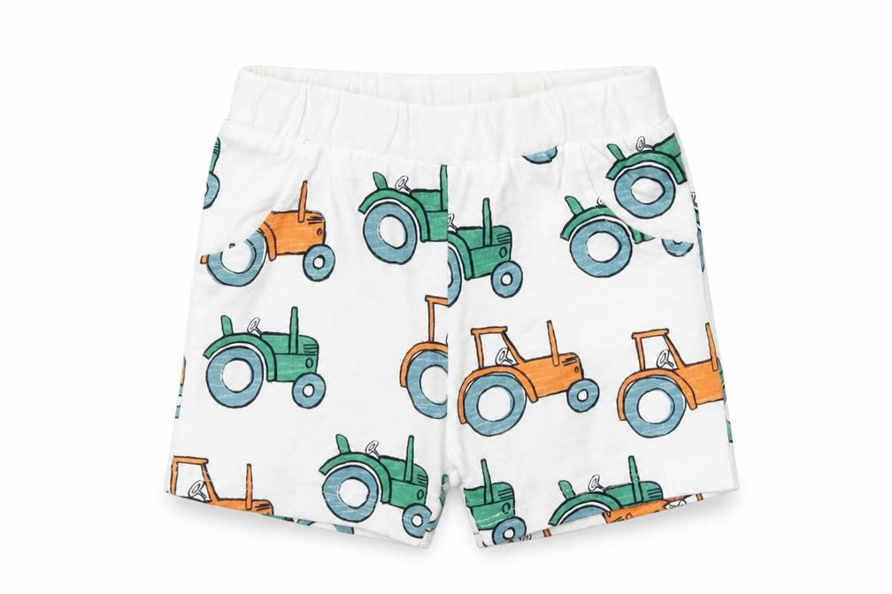 Front view of Marks & Spencer Baby Multicoloured Cropped Trousers, size 3-6, Months